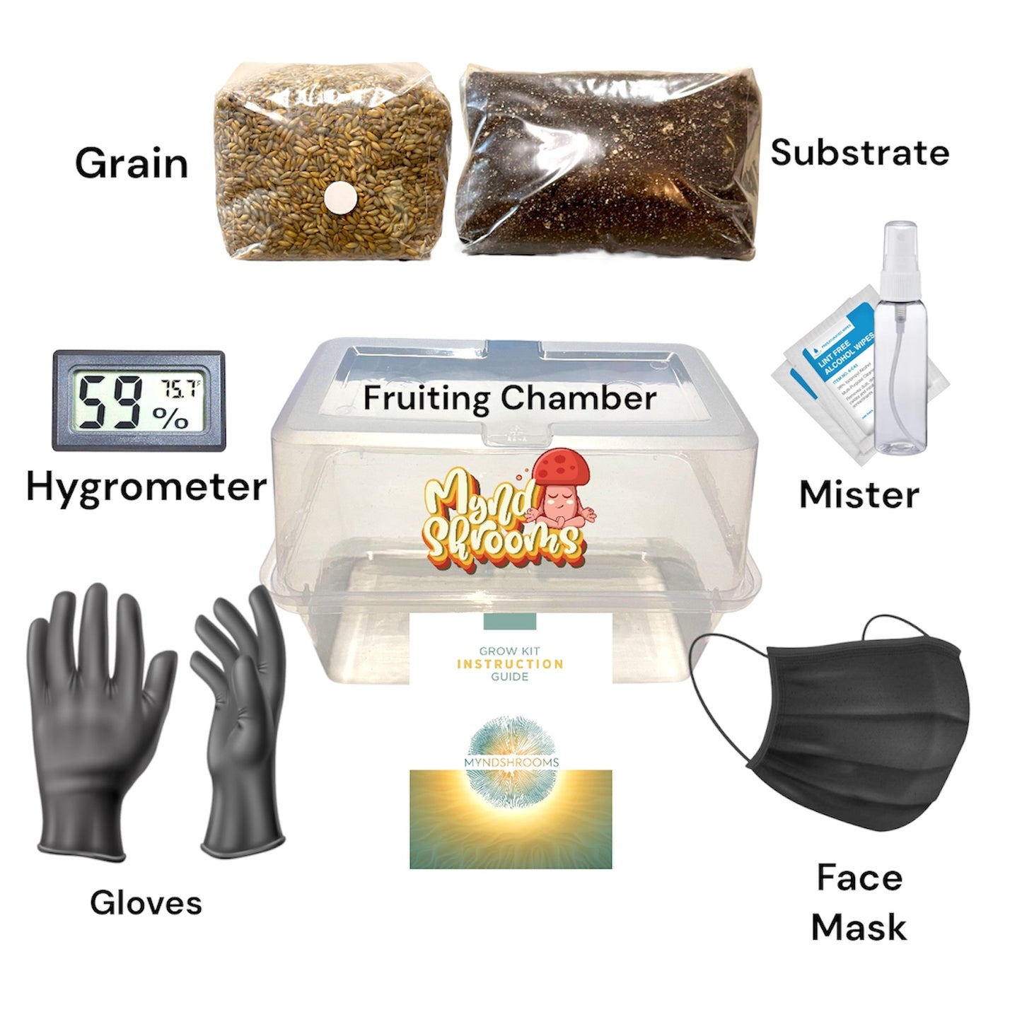 Mini Magic Kit (DubTub) - All in One Mushroom Grow Kit